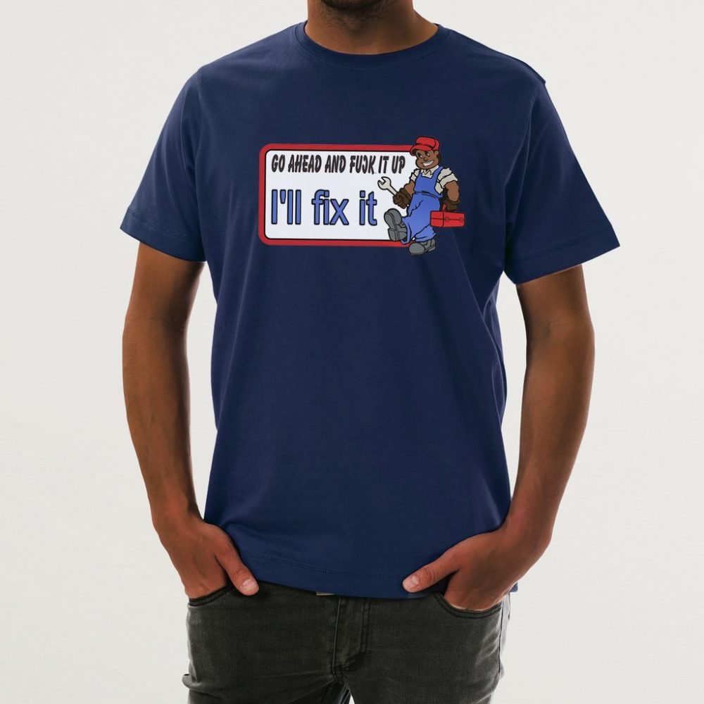 I'll fix it (dark skin male)