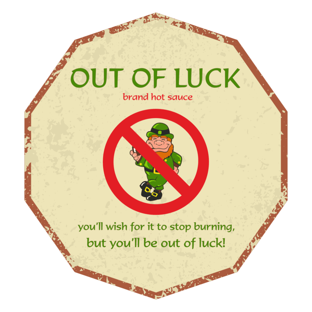 Out of Luck - Brand Hot Sauce - Image 2